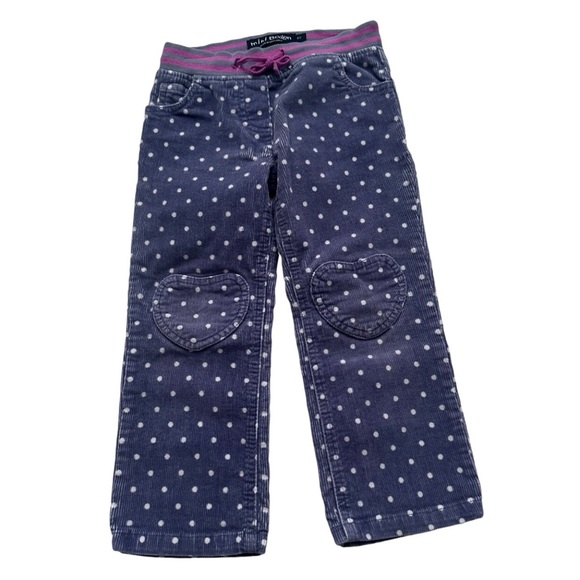 Mini Boden Heart Patch Corduroy Pant - Picture 1 of 6